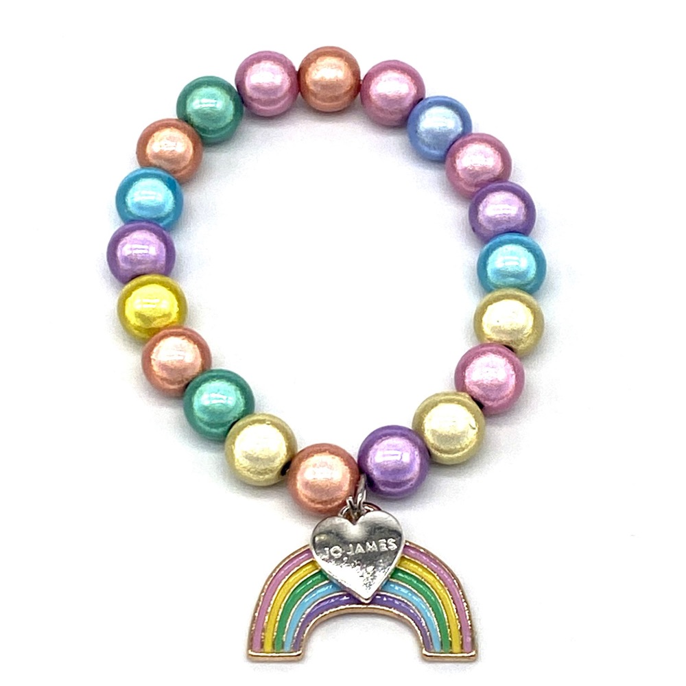 Pastel Rainbow Kids Bracelet