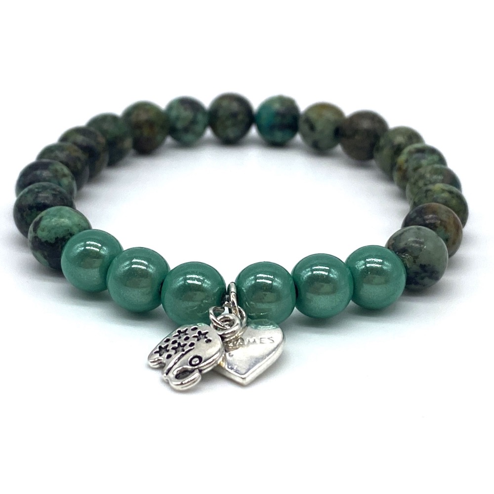 African Turquoise Bracelet