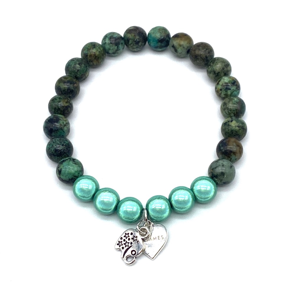 African Turquoise Bracelet