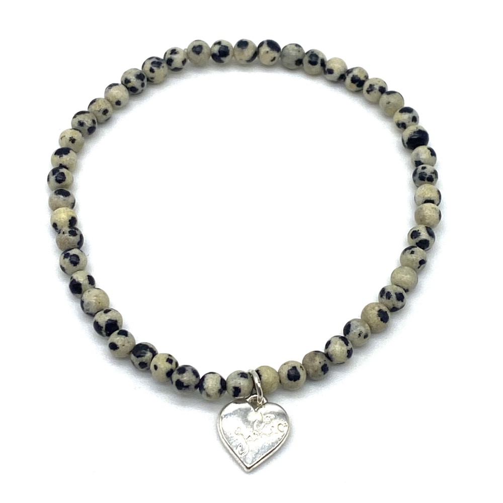 Dalmatian Jasper Ultra Fine Bracelet