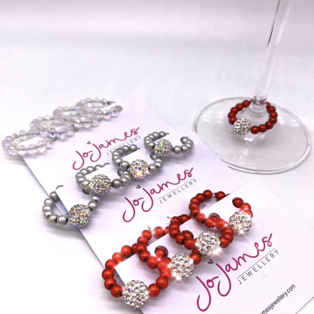 Glass Charm Set