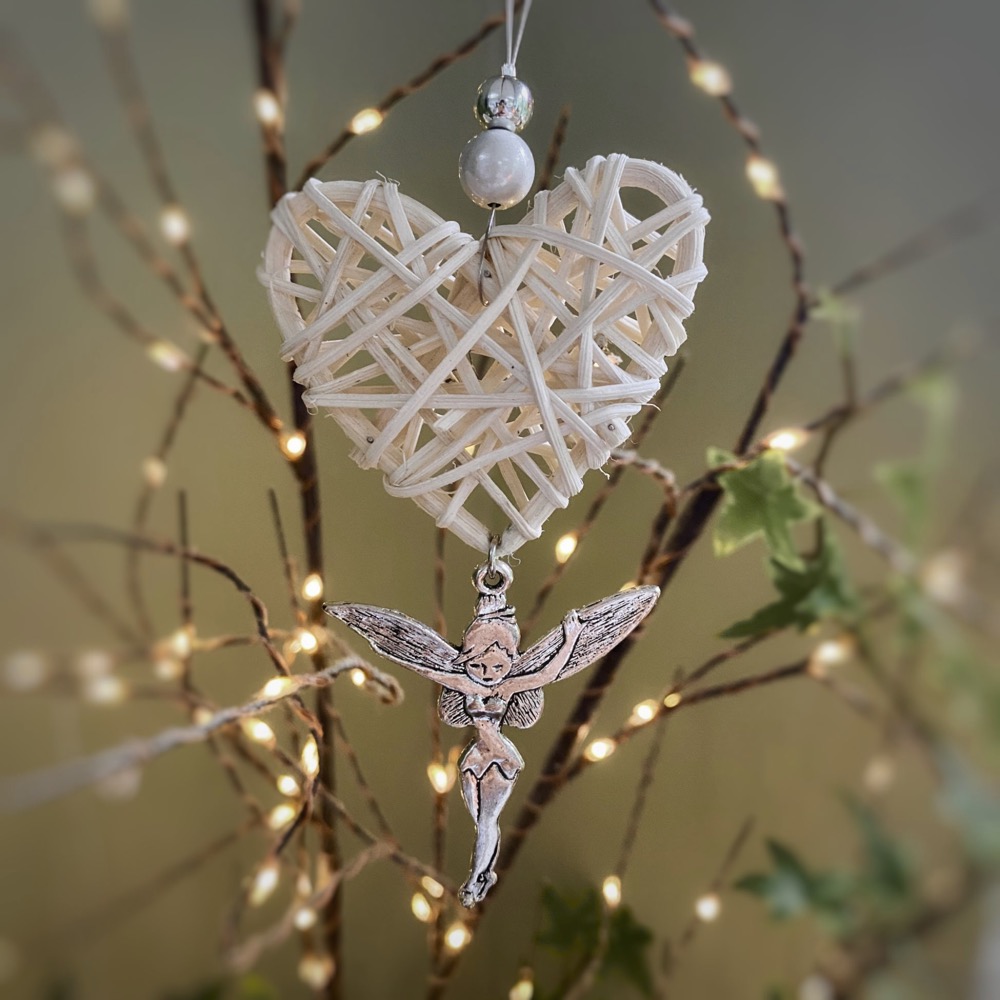 Fairy Heart Decorations Set Of 3