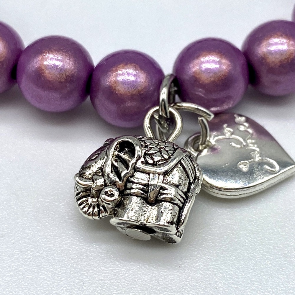 Ganesha Amethyst Bracelet