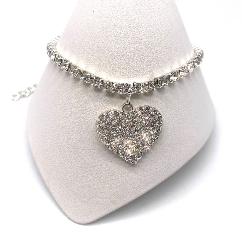 Sparkle Heart Anklet