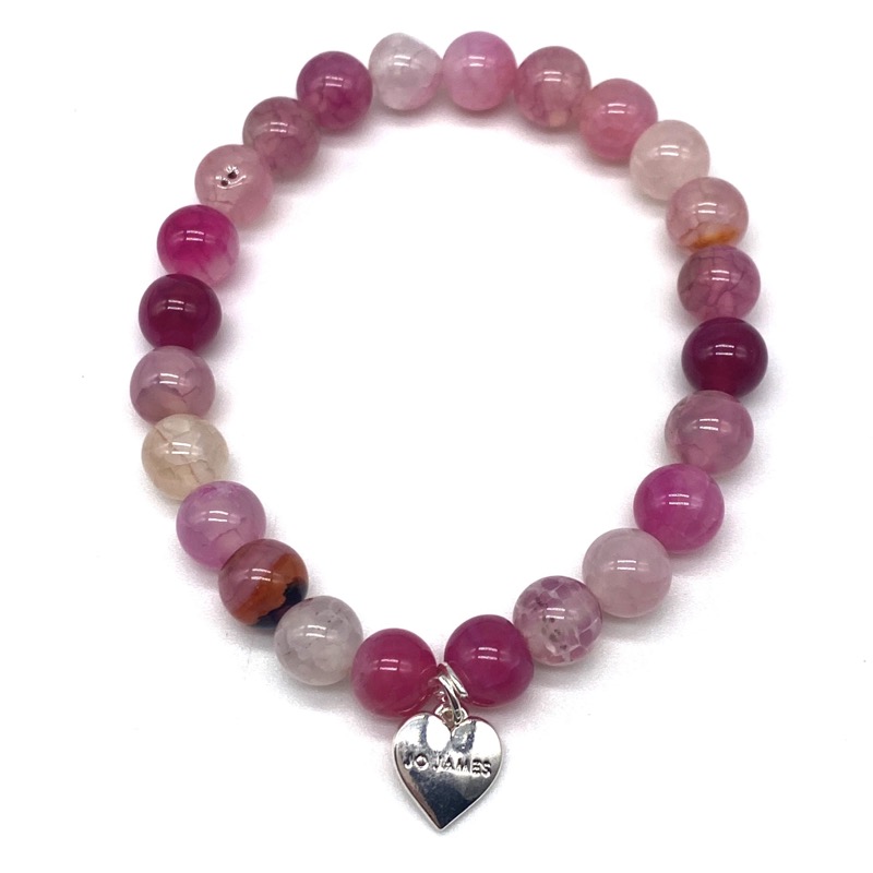 Dragons Vein Agate Bracelet