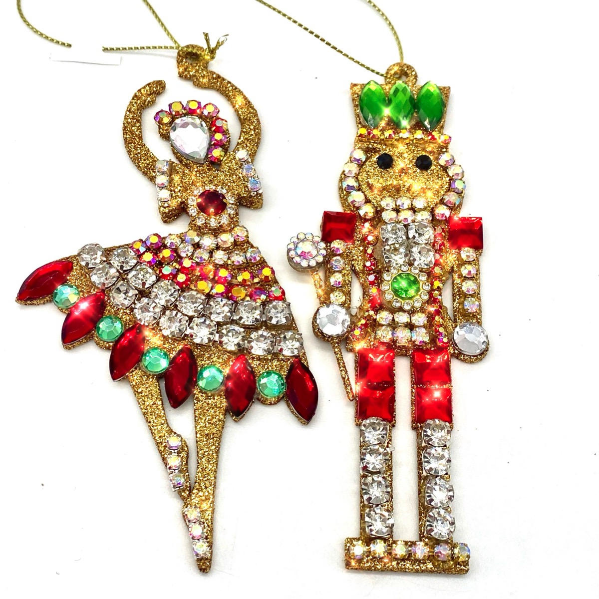 Nutcracker And Ballerina Gemstone Set