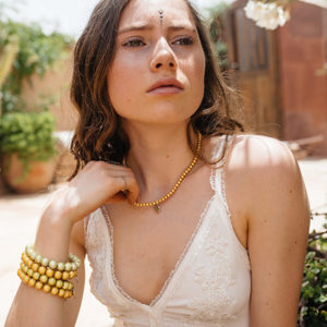 Short Necklace (Skinny bead)