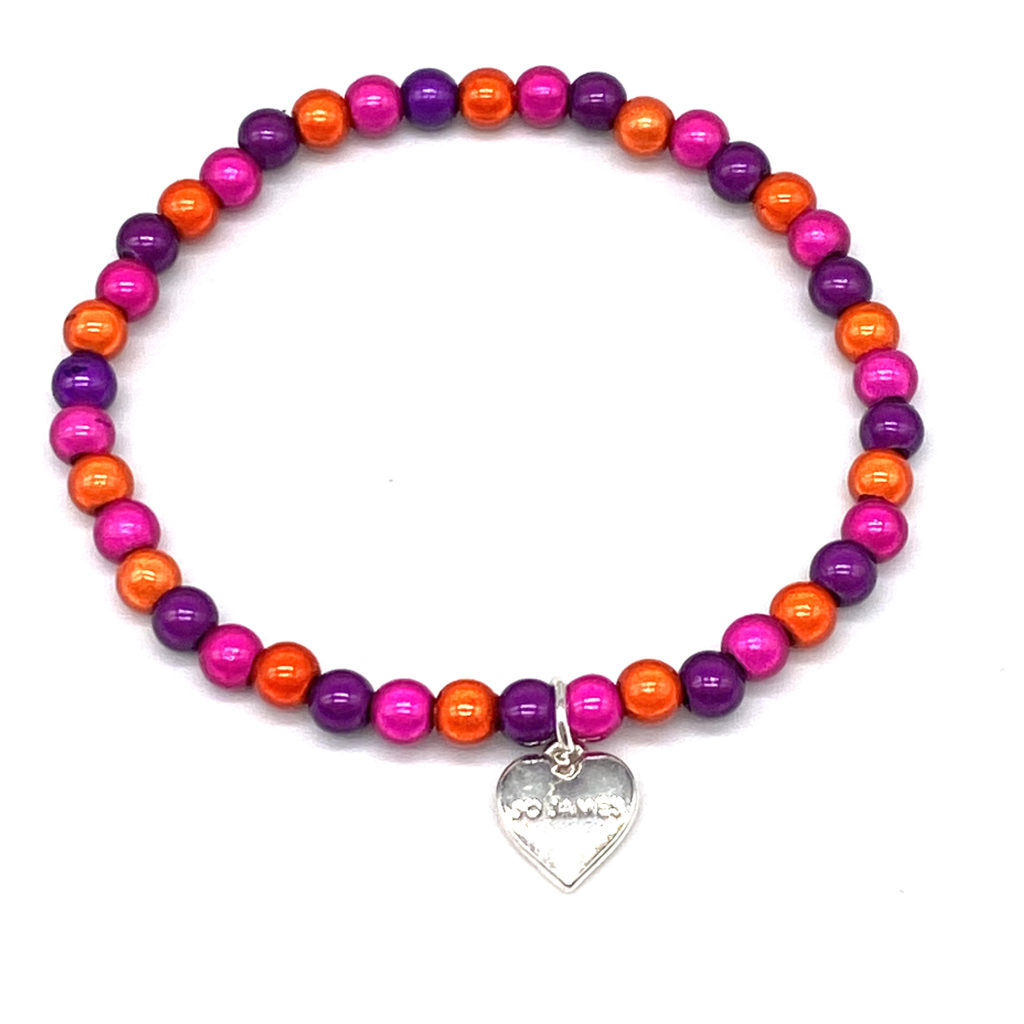 Kids Anklet Made With Love Jo James Jewellery
