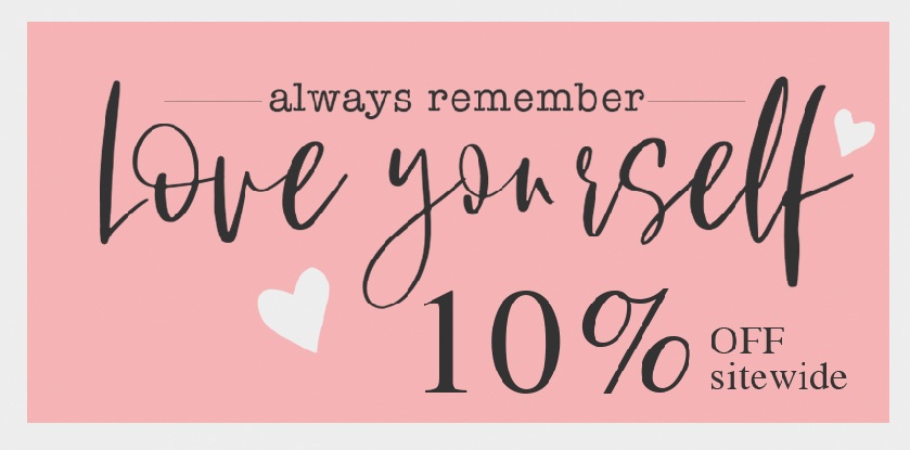 Save 10% Sitewide